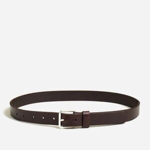 New! Madewell Narrow Leather Belt Men's 40 in Rich Brown